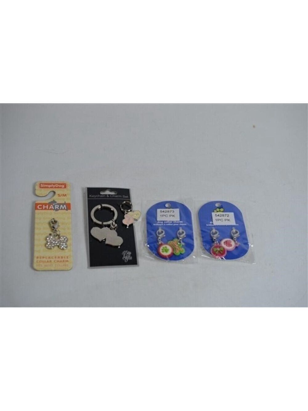 Dog Collars Charms Lot of 4